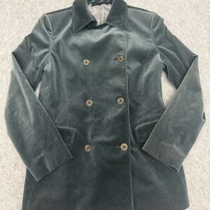 LAFAYETTE 148 New York Blazer Double Breasted Jacket Lapel Velvet Women’s Sz 8